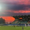 Novara - Pro Patria - tramonto